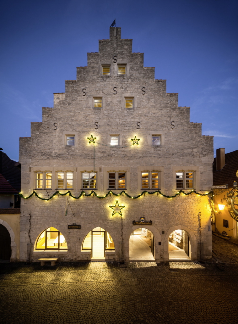 Rathaus Sommerhausen - Giebelfassade